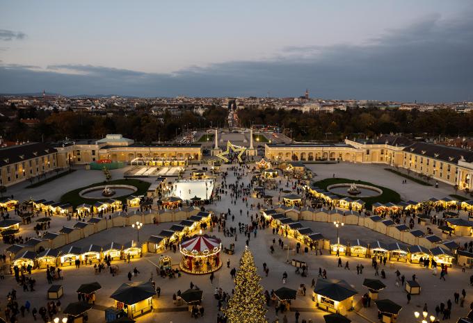 Weihnachtsmarkt Schloss Schönbrunn