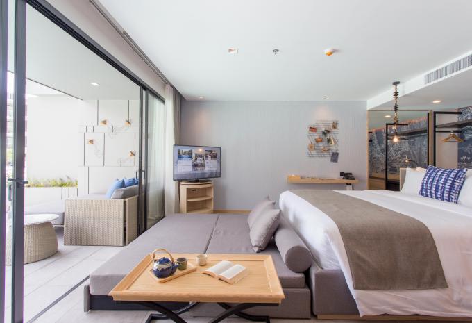 La Vela Khao Lak, Zimmerbeispiel Deluxe Oceanside