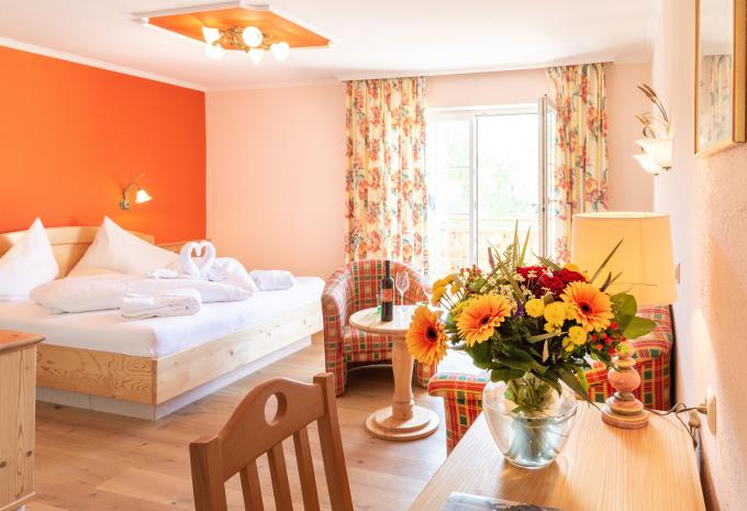 Zimmerbeispiel: Doppelzimmer Balkon