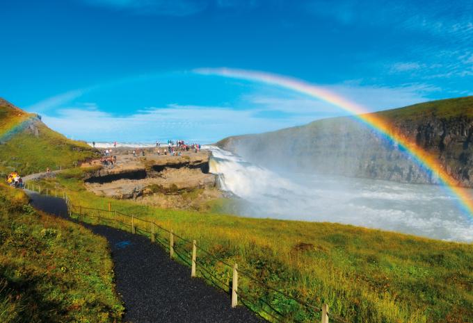 Gullfoss Wasserfall, Island