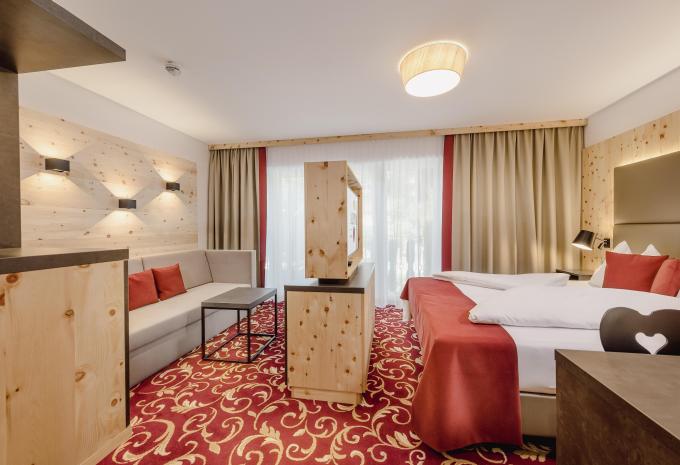 Zimmerbeispiel: Doppelzimmer Balkon