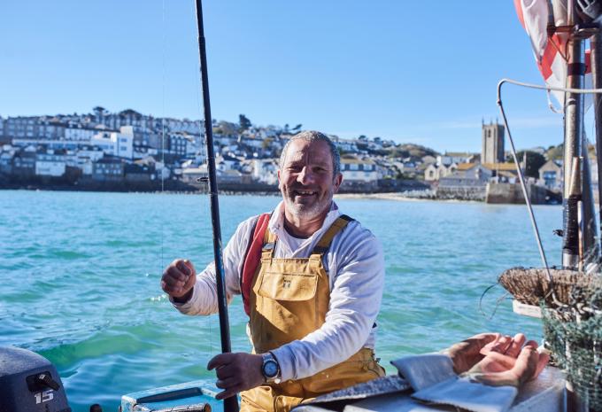 Fischer vor St Ives