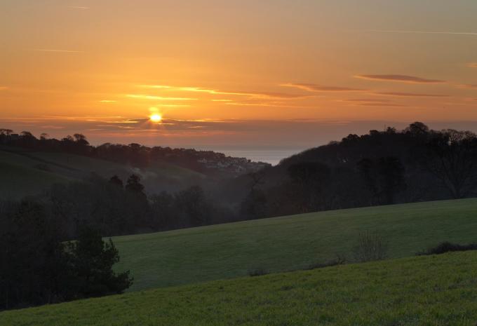 Sonnenaufgang, The Lost Gardens of Heligan