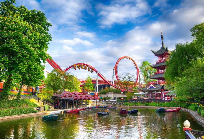 Tivoli in Kopenhagen
