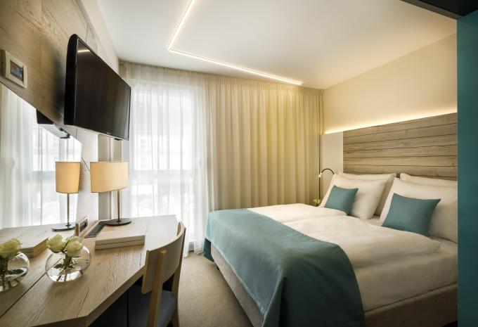 Zimmerbeispiel, Familienzimmer (FZ) „Standard Atrium“