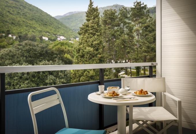 Zimmerbeispiel, Familienzimmer (FZ) „Superior Balkon Parkblick“