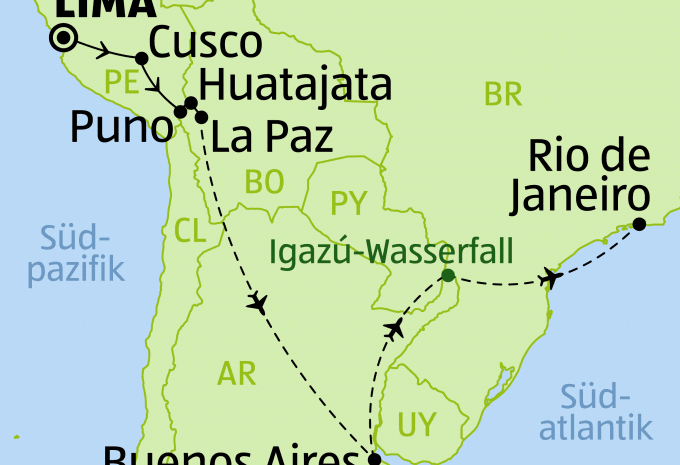 Südamerika - Rundreise