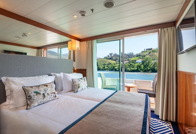 Kabinenbeispiel Oberdeck, Douro Queen