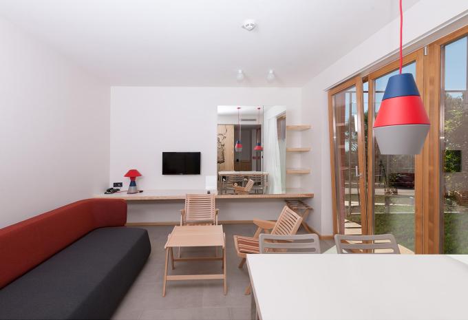 Zimmerbeispiel, Apartment Terrasse "N52+"