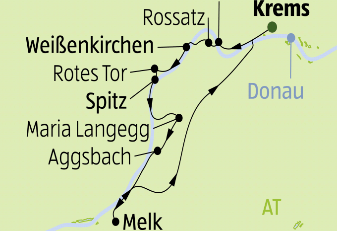 Wachau - Entlang des Welterbesteiges - Wanderreise