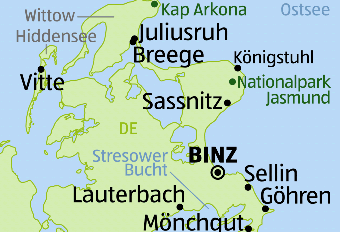 Ostsee Wanderreise - Insel Rügen mit Hiddensee