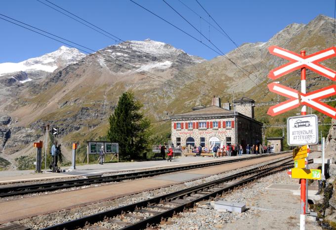 Alp Grüm - Bahnstation