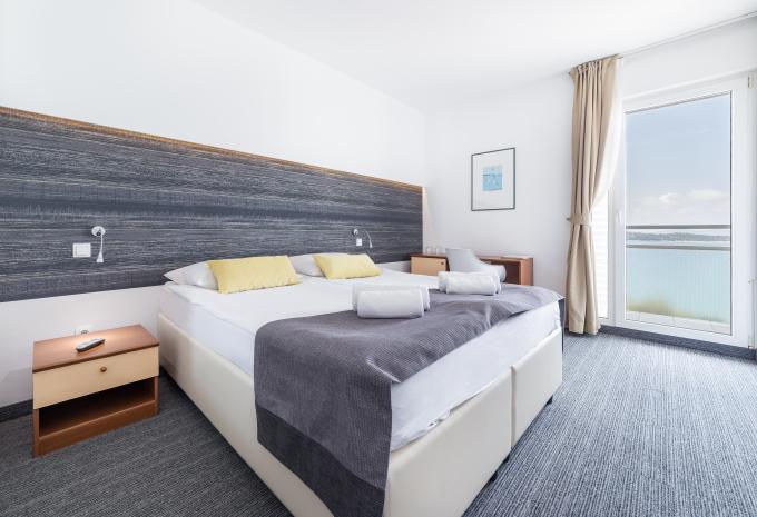 Zimmerbeispiel Standard Doppelzimmer Balkon Meerblick