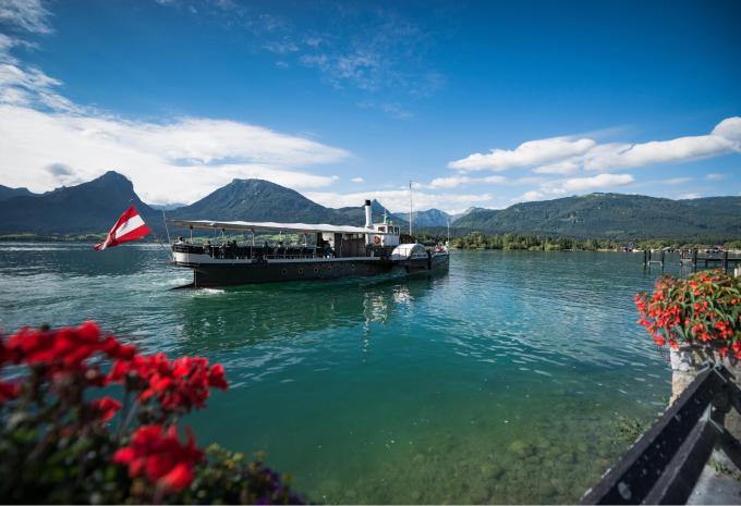 Fährfahrten am Wolfgangsee