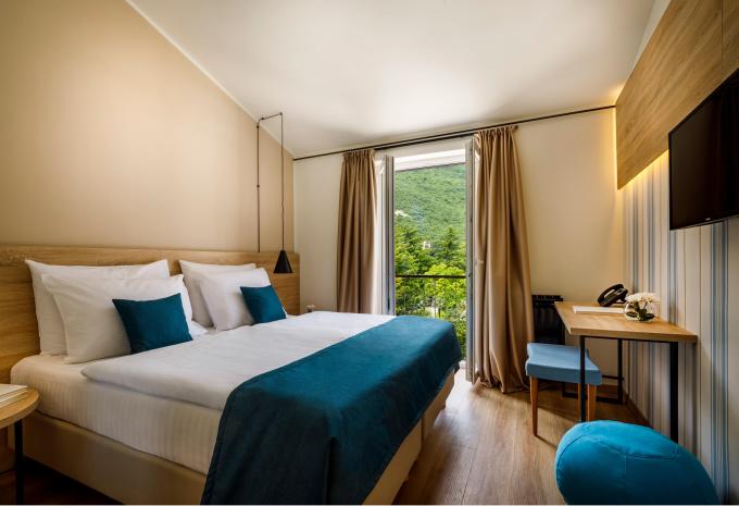 Zimmerbeispiel: DB02 Standard Doppelzimmer Parkblick