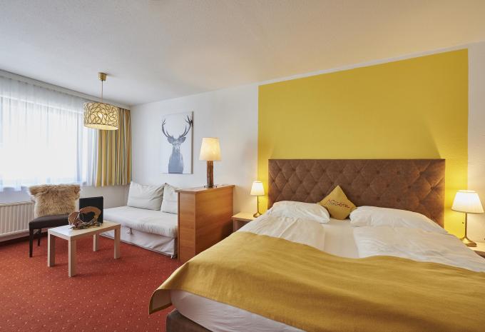 Zimmerbeispiel, Doppelzimmer Balkon