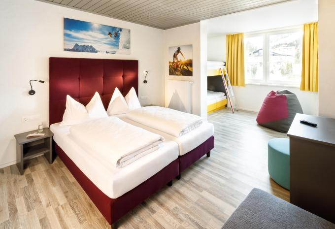 Zimmerbeispiel: Doppelzimmer (DZ) Typ 4ever