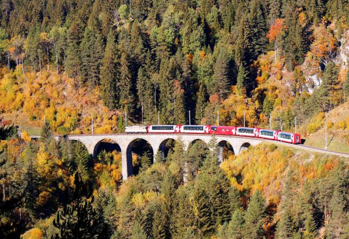 Grand Train Tour of Switzerland - Zugrundreise