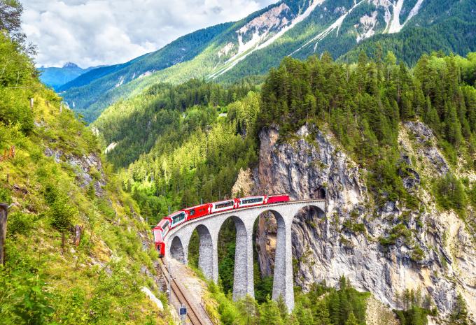Grand Train Tour of Switzerland - Zugrundreise
