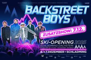 Skiopening Schladming - Backstreet Boys - Ticket only