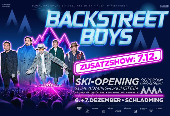 Skiopening Schladming - Backstreet Boys - Ticket only