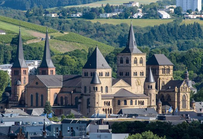 Entlang des Mosel-Radweges von Trier nach Kreis-Traden - Radtour