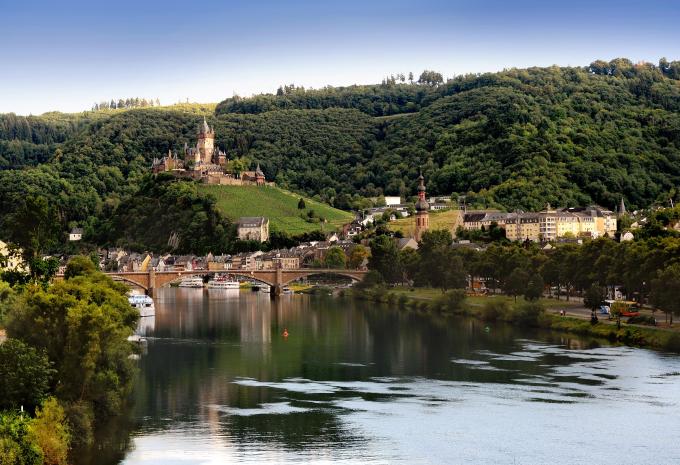 Entlang des Mosel-Radweges von Trier nach Kreis-Traden - Radtour