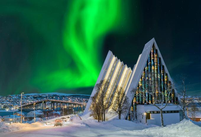 Nordlichter in Tromsø