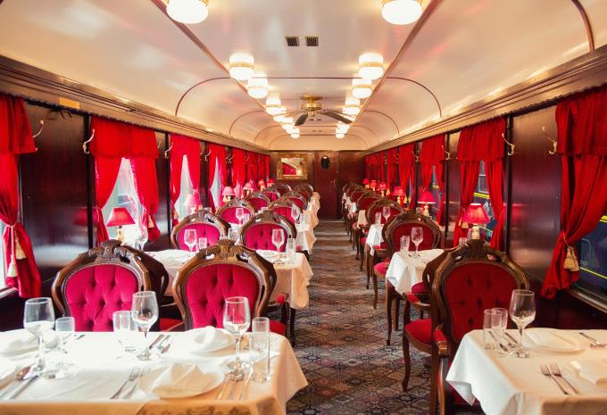 Nostalgischer Salonzug