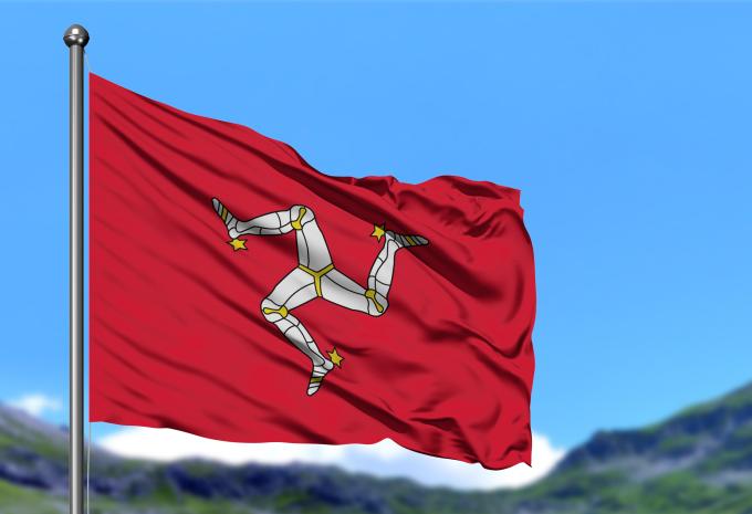 Flagge der Isle of Man