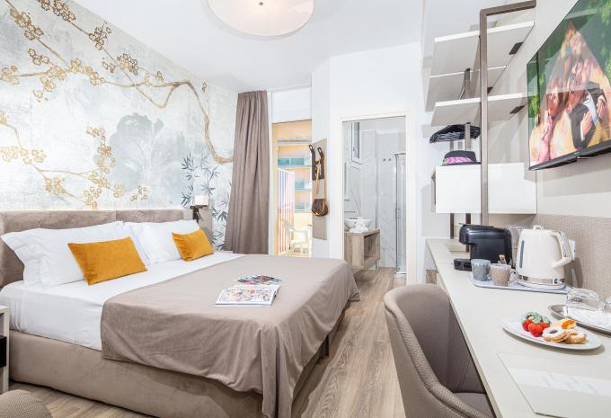 Zimmerbeispiel Vierbettzimmer Superior Balkon