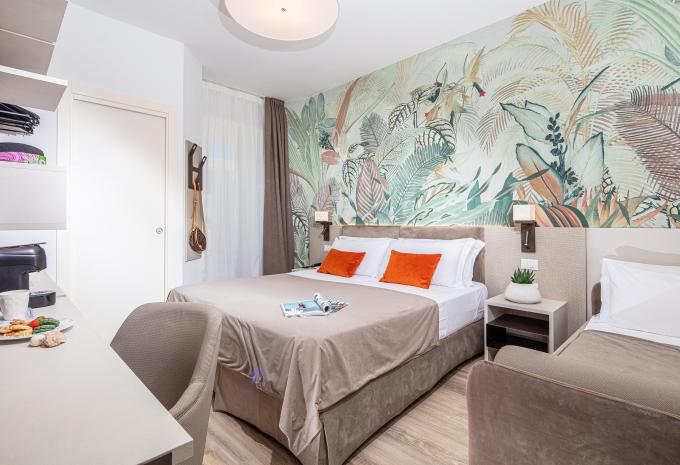 Zimmerbeispiel Vierbettzimmer Superior Balkon