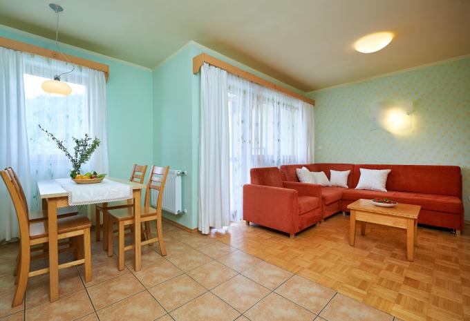 Zimmerbeispiel Appartement „Terrasse Nebenhaus A5“