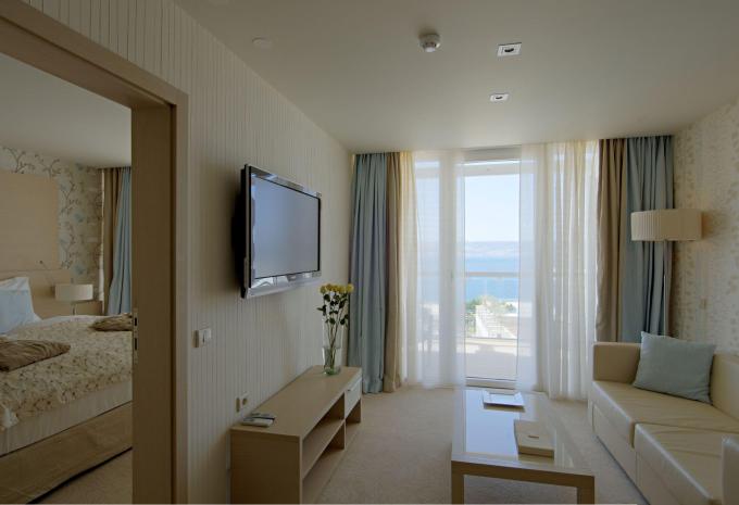 Zimmerbeispiel, Junior Suite Balkon