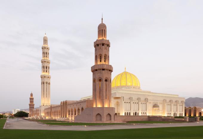Sultan Quabus Moschee, Muscat