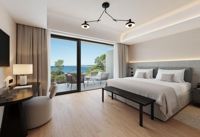 Zimmerbeispiel, Suite Balkon Meerblick V Level 2+2 "VS22VB"