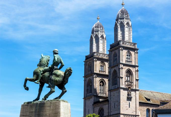 Zürich - Kathedrale