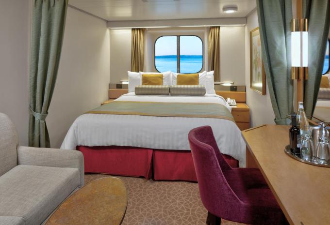 Kabinenbeispiel, Außenkabine / Zuiderdam