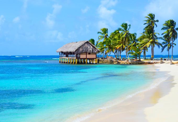 Traumstrand auf den San Blas Inseln