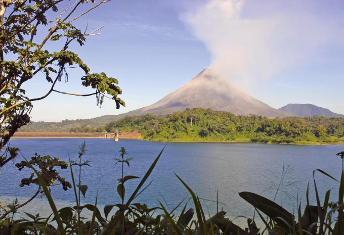 Vulkan El Arenal in Costa Rica