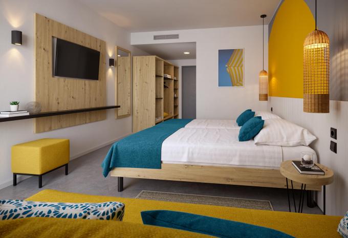 Zimmerbeispiel, Doppelzimmer (DZ) „3 Balkon ST2PPB“