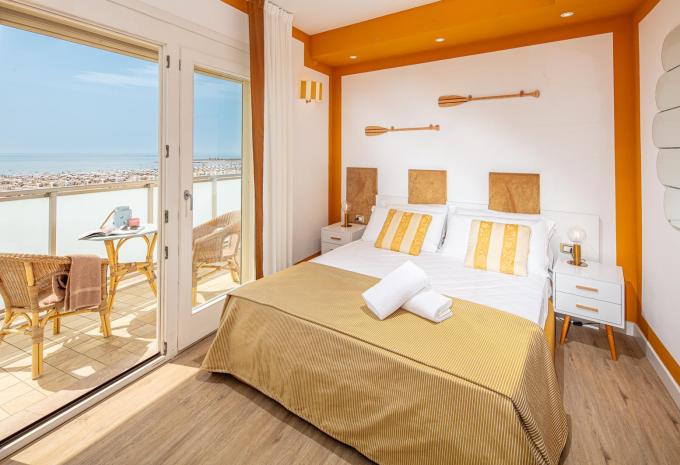 Zimmerbeispiel Doppelzimmer Classic Balkon Meerblick