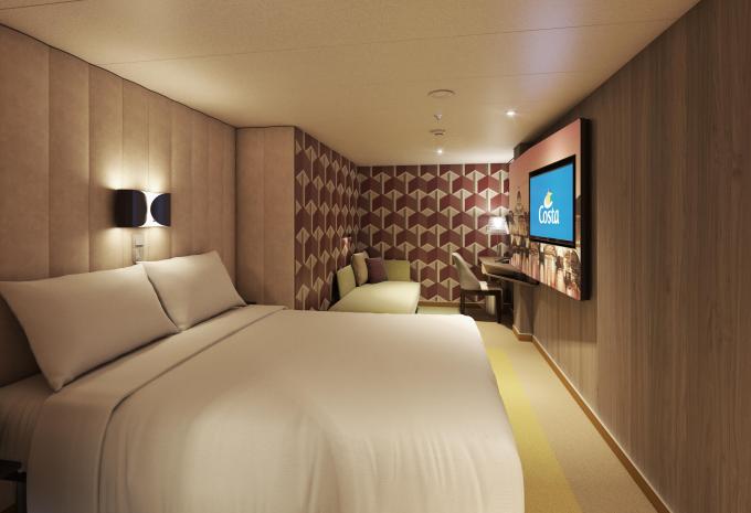 Kabinenbeispiel, Innenkabine/Costa Smeralda