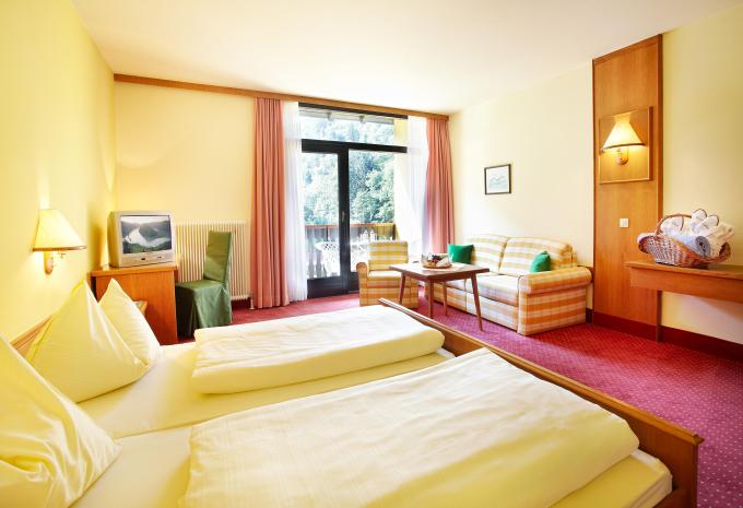 Zimmerbeispiel, Familienzimmer Balkon