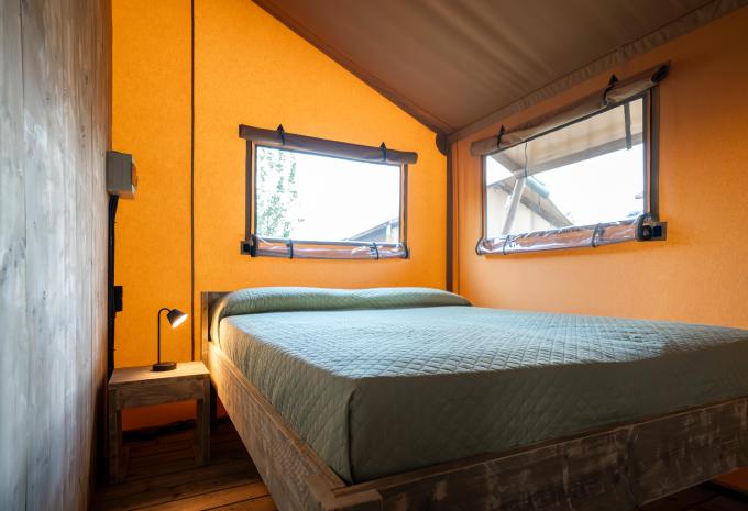 Glamping Lodge made of wood terrace '30'