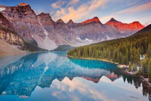 Lake Moraine im Banff Nationalpark