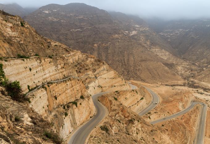 Jebel Samhan Gebirge, Salalah