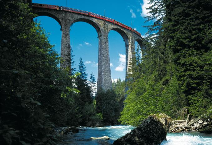 Glacier Express / Landwasserviadukt