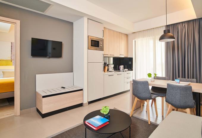 Zimmerbeispiel, Apartment Terrasse A4TP2