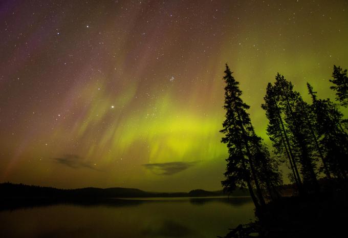 Nordlichter im Herbst